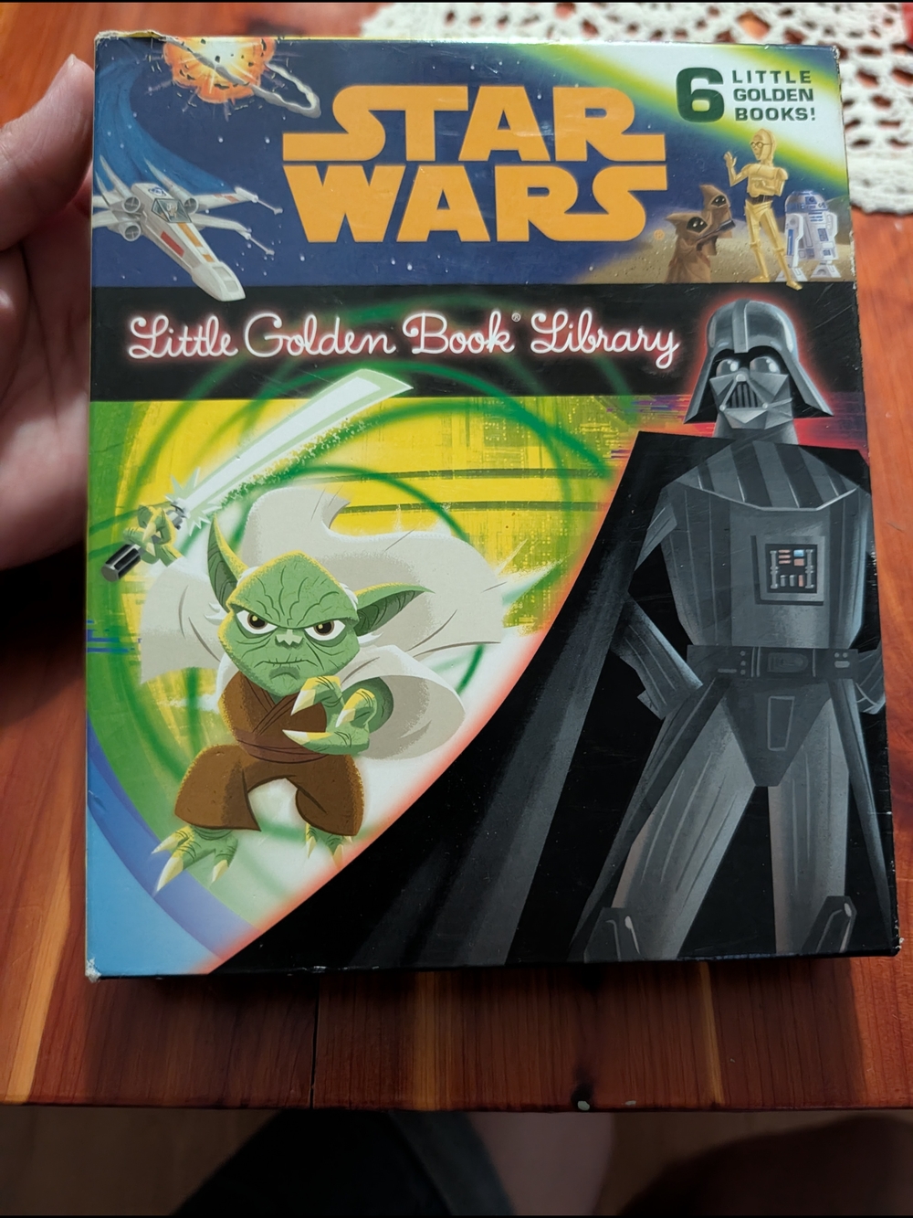 Star Wars Little Golden Book Library - Yellow, Green & Black